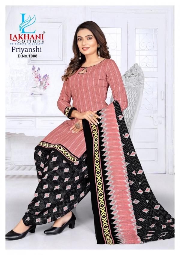 Lakhani Priyanshi Cotton Patiyala Dress Material